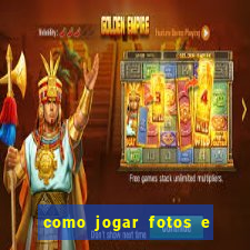 como jogar fotos e videos na nuvem